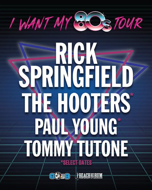 I Want My '80s Summer Tour 2023!