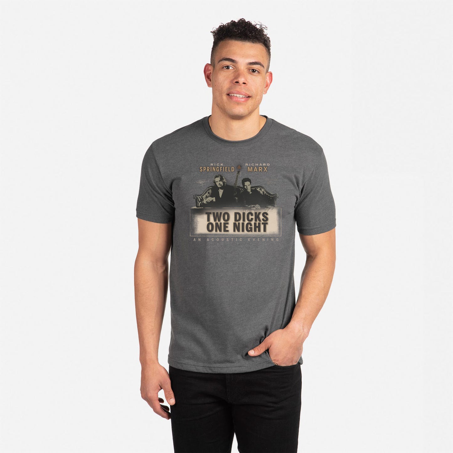 Two Dicks One Night T-Shirt (Richard Marx & Rick Springfield)