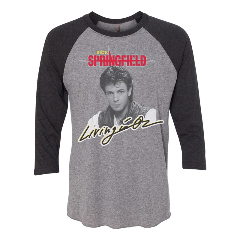 RICK SPRINGFIELD Tシャツ3枚　ロンT1枚 Rick Springfield Retro Living in Oz Raglan – Rick Springfield's