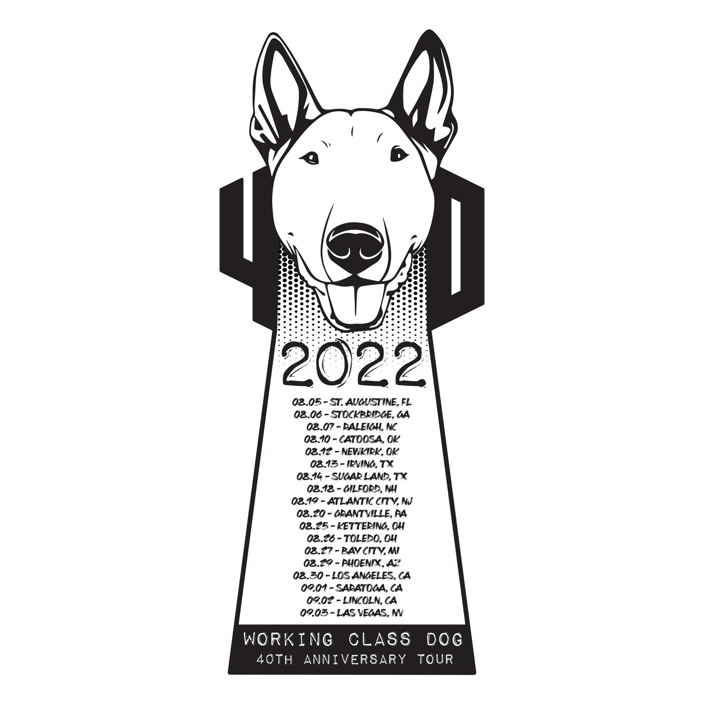 40th Anniversary Tour Long-Sleeve Shirt (SMALL)