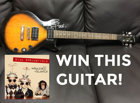 Win a Rick Springfield Signed Guitar