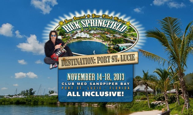 Rick Springfield & Friends at the Club Med Sandpiper Bay take over!