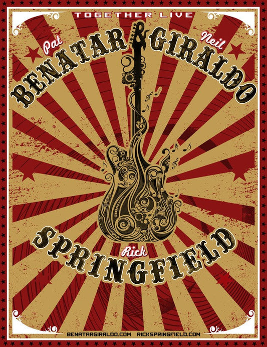 Rick Springfield Announces Summer Tour with Pat Benatar and Neil Giraldo