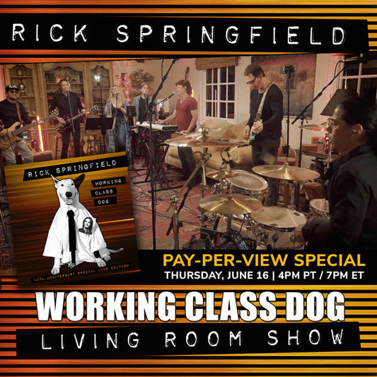 Working Class Dog "Living Room Show"!