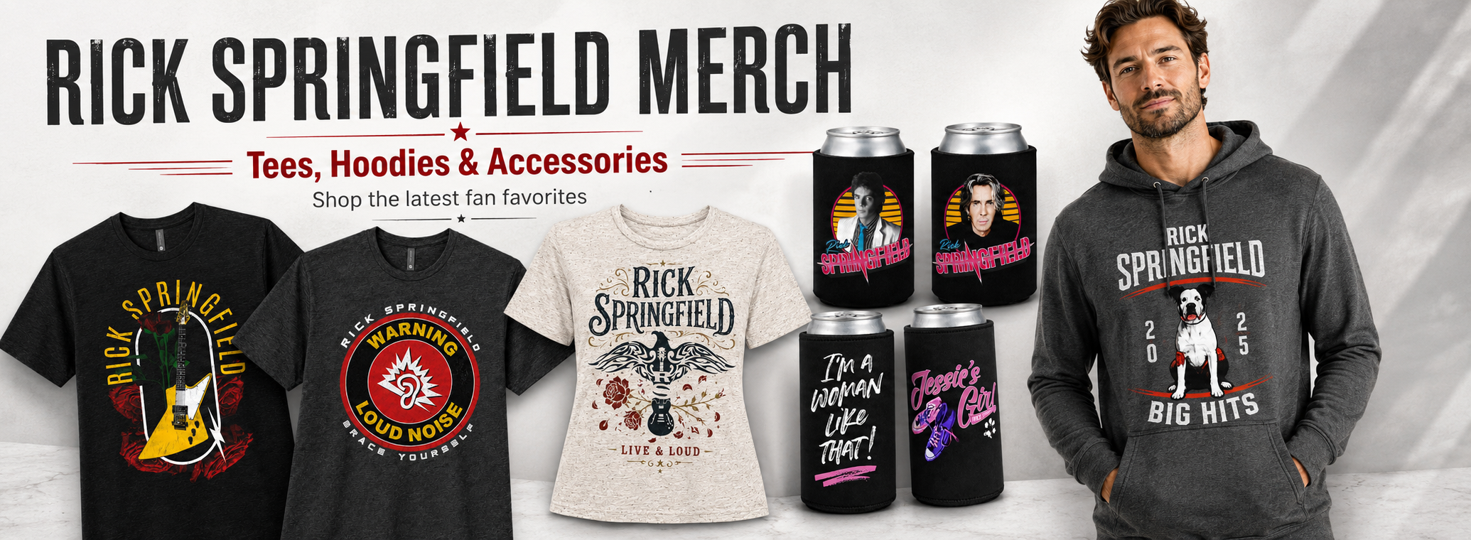 Shop Homepage – Rick Springfield's Official Website