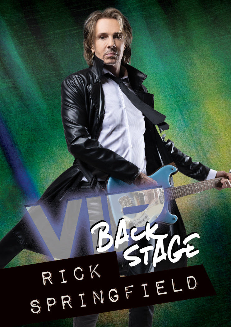 VIP Backstage Meet-n-Greet with Rick Springfield