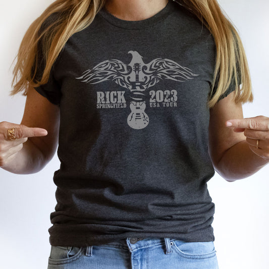 2023 Vintage Soft Rick Springfield Logo Shirt