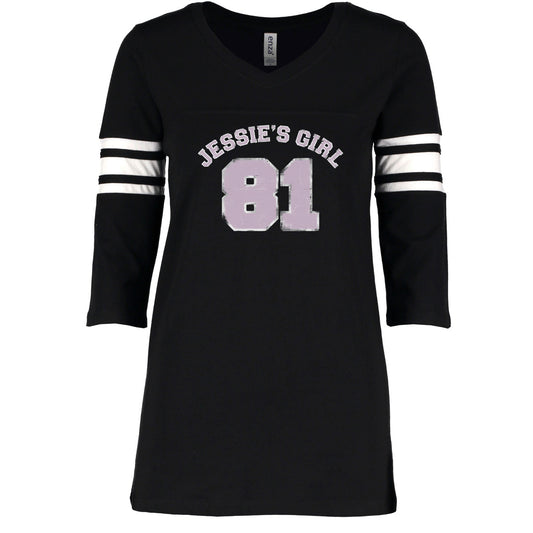 Jessie's Girl Jersey - Purple & Black