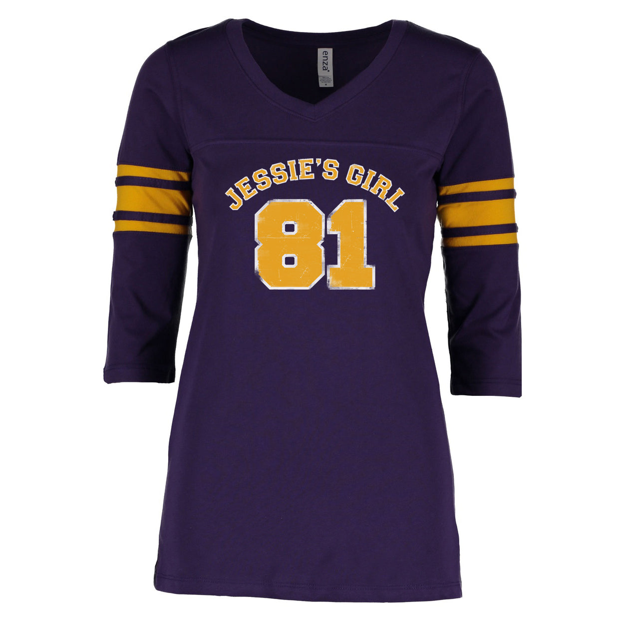 Jessie's Girl Jersey - Purple & Yellow