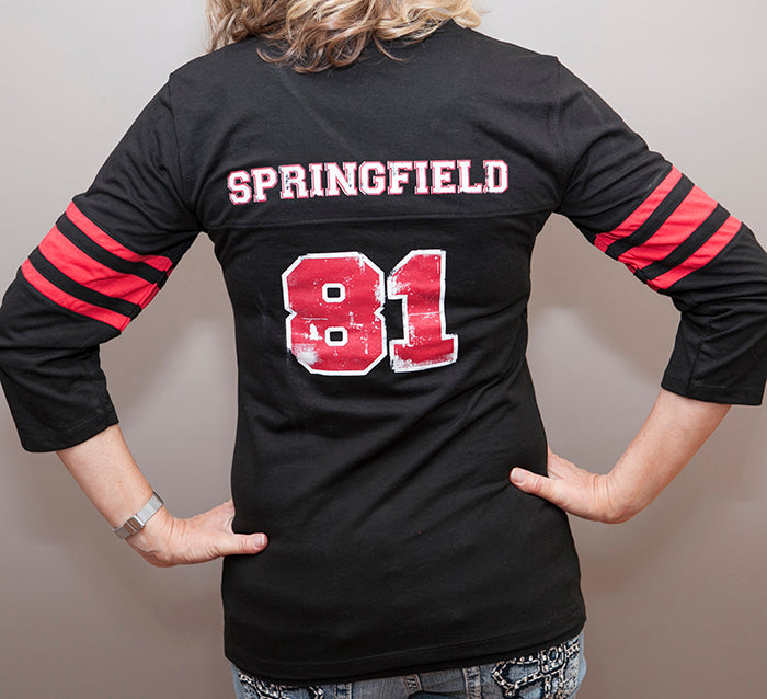 Jessie's Girl Jersey - Red & Black