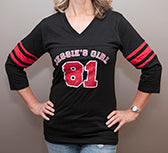 Jessie's Girl Jersey - Red & Black